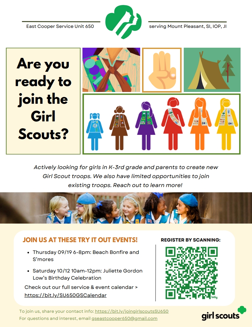 Try It Out Troop for Juliette Gordon Low's Birthday